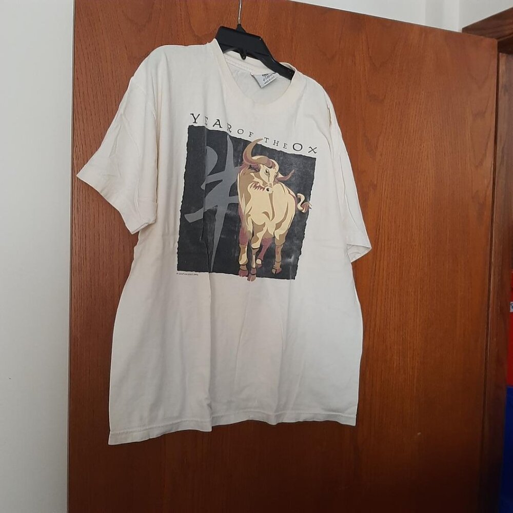 Chinese Zodiac TShirt Year of OX Birth Year 1937,49,61,73, 85,97,2009 SzL PreLov